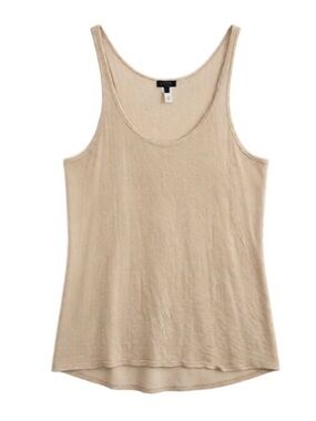 J. Crew Collection Cashmere Tank light pink/beige